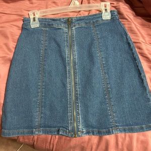 Denim skirt